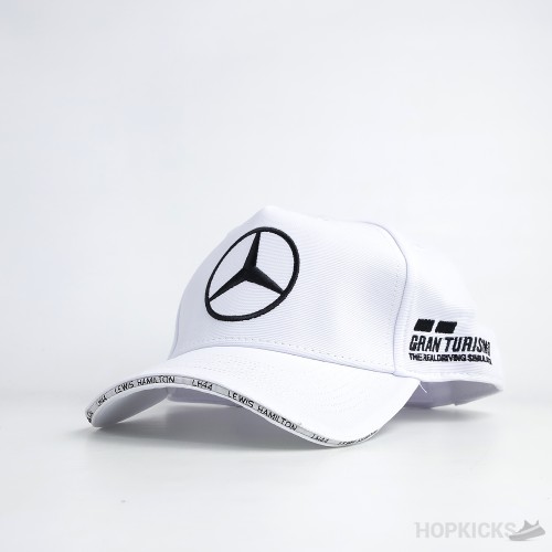 Mercedes Benz White Cap